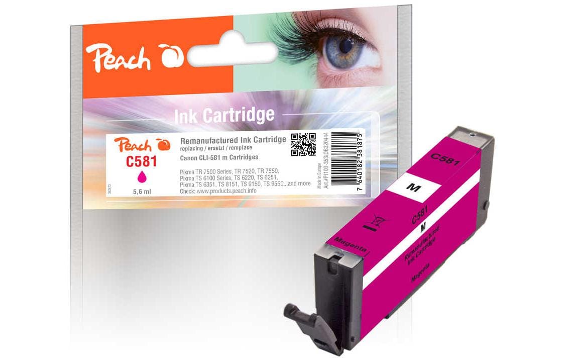 Tinte Canon CLI-581 MagentaTinte, Magenta