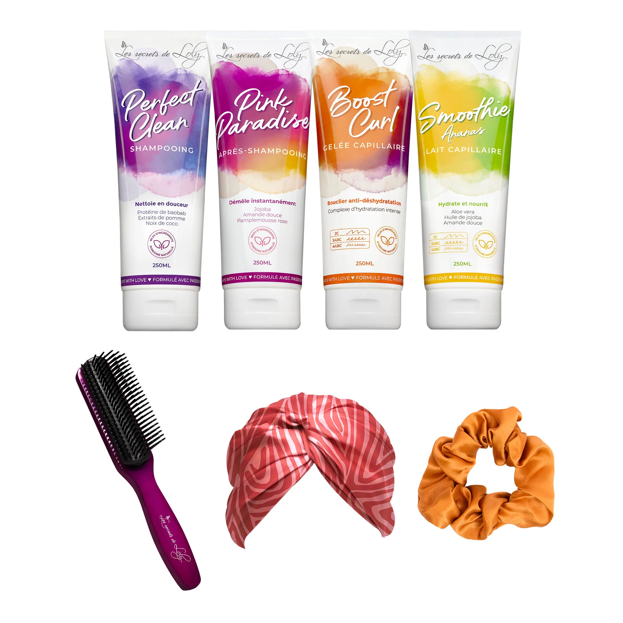 Rituel Cheveux Frisés - 4 étapes et 3 accessoires pour sublimer vos ch