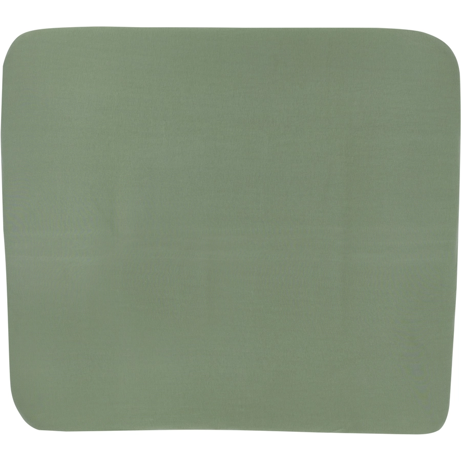 Meyco Wickelauflagenbezug Basic Jersey Forest Green 75x85 cm