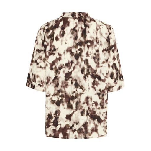 Fransa Oline Bluse, Walnut AOP, XL