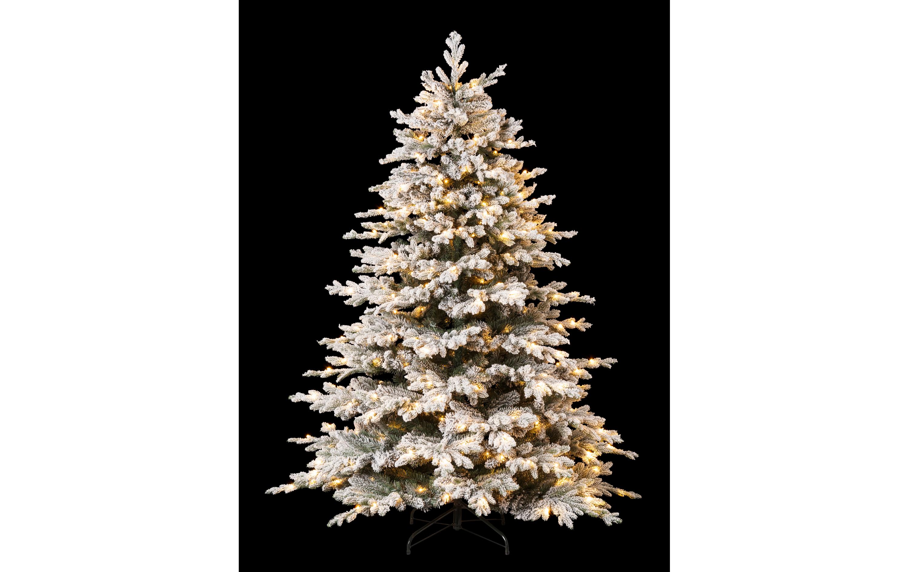 Weihnachtsbaum Snowed Tree, 380 LEDs, 180 cm, Weiss<br>Indoor LED Weihnachtsbaum