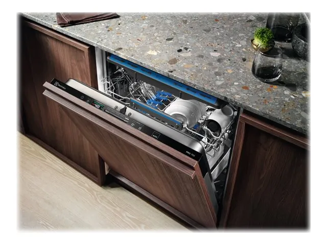 Electrolux GlassCare 700 EEG48300L - Opvaskemaskine - til indbygning - Niche - bredde: 60 cm - dybde: 55 cm - højde: 82 cm