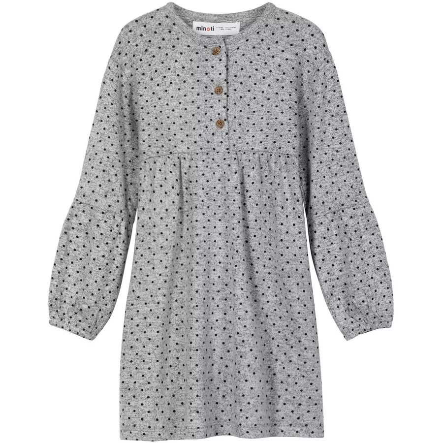 MINOTI Strickkleid Grau
