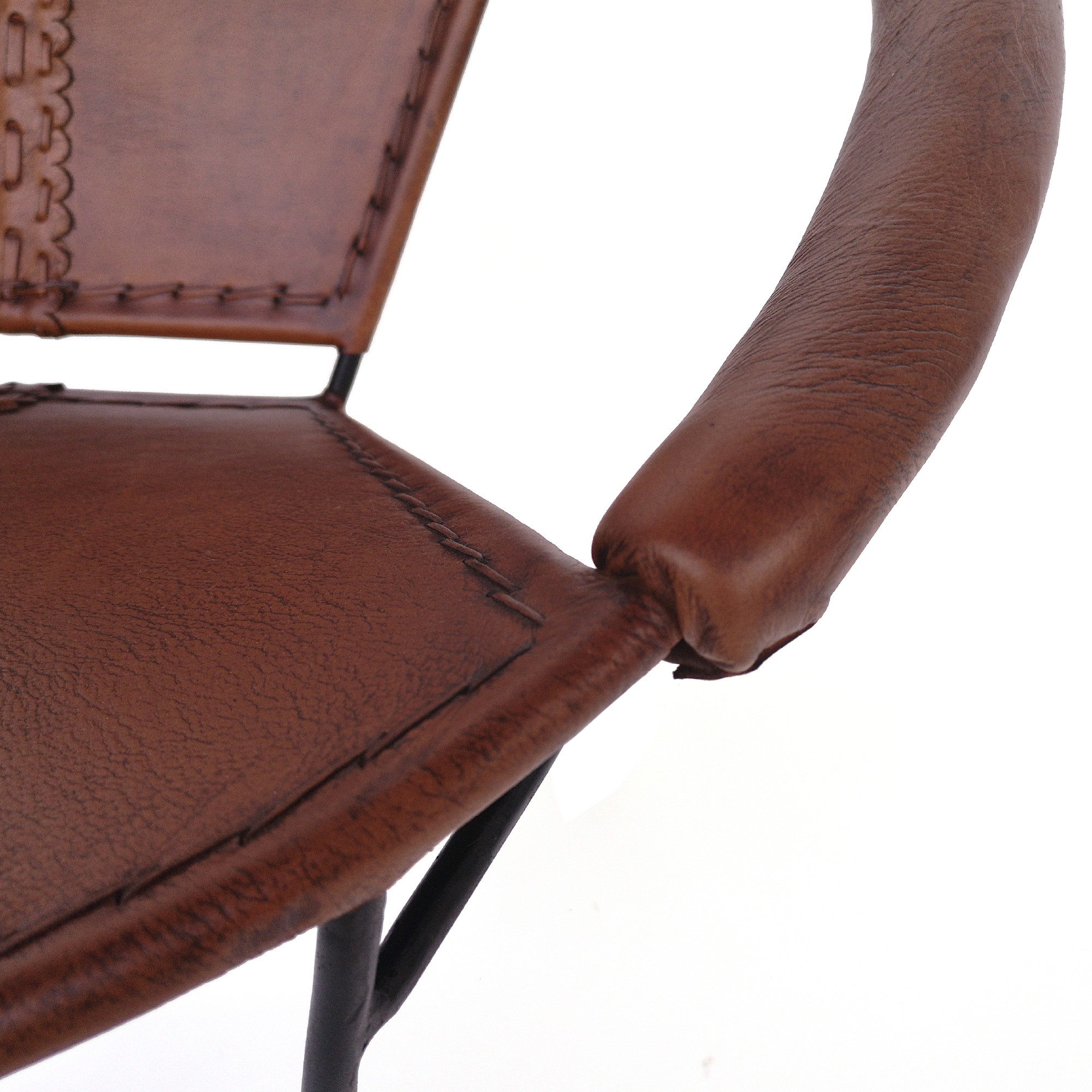 Sessel 'Mellow 2', braun, schwarz, T 70 cm, B 80 cm, H 70 cm von fischer's lagerhaus