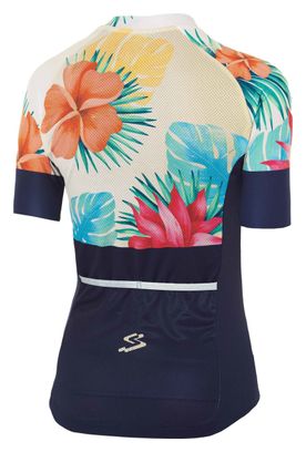 Maillot Manches Courtes Femme Spiuk Helios Summun Bleu/Multicouleur