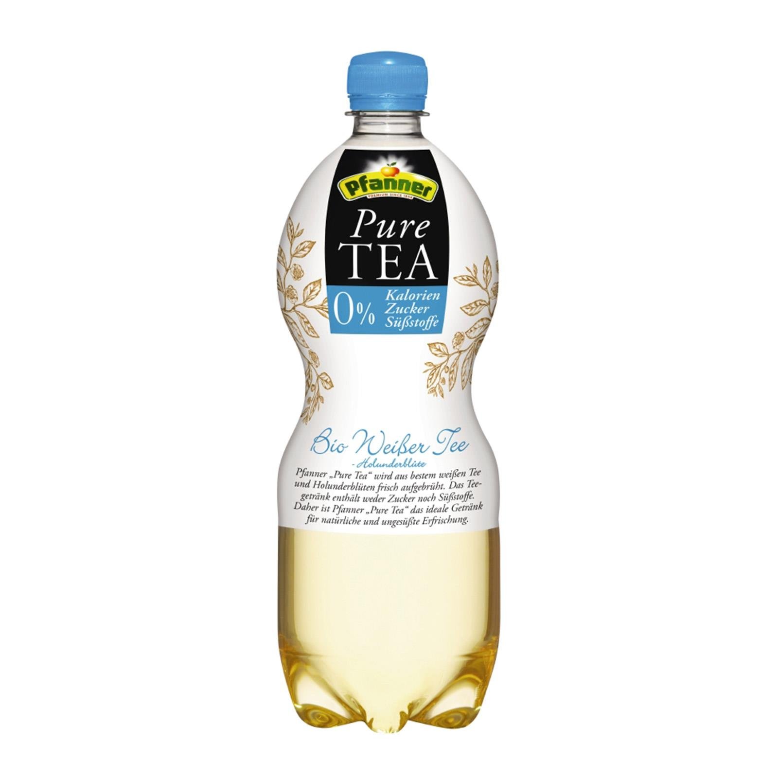 Pfanner Pure Tea Weißer Tee Holunder
