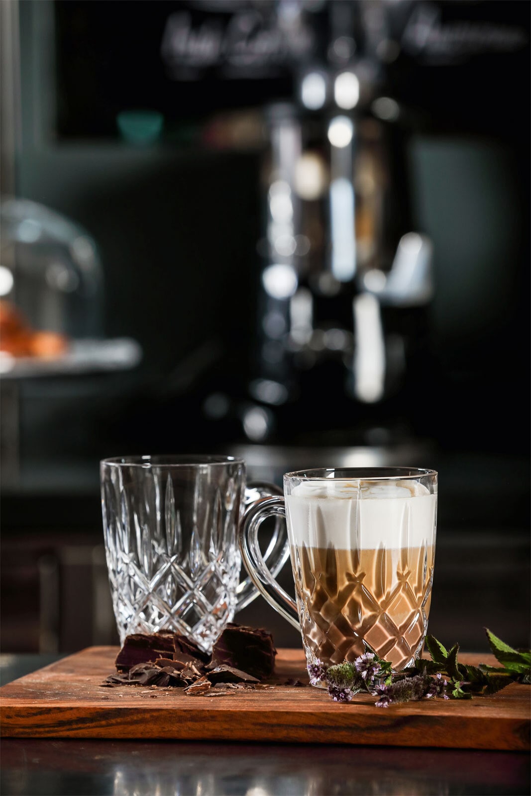Nachtmann Kaffeebecher NOBLESSE BARISTA 2er Set 347 ml Kristallglas