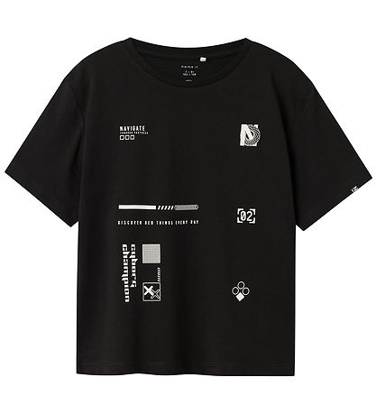 Name It T-shirt - NkmLisune - Sort