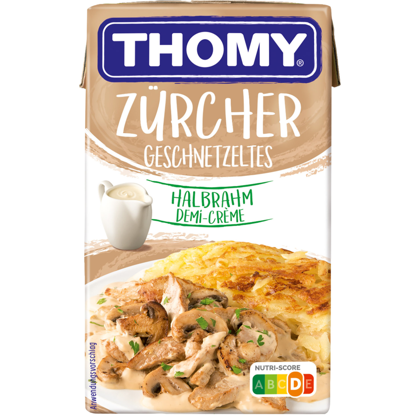 THOMY Sauce Zürcher Geschnetzeltes