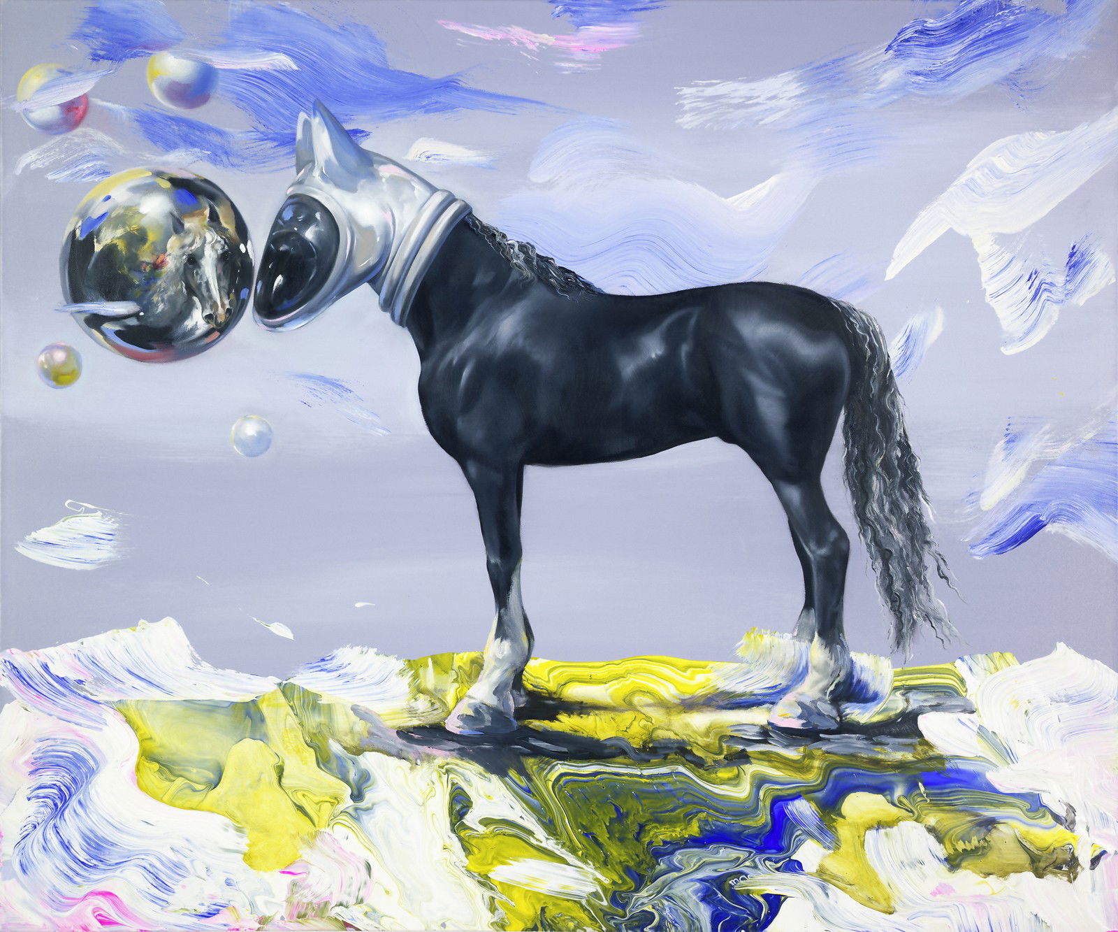 Astro-Horse by Günay Shamsi - Limited Edition. Edition of: 150. Signed.
