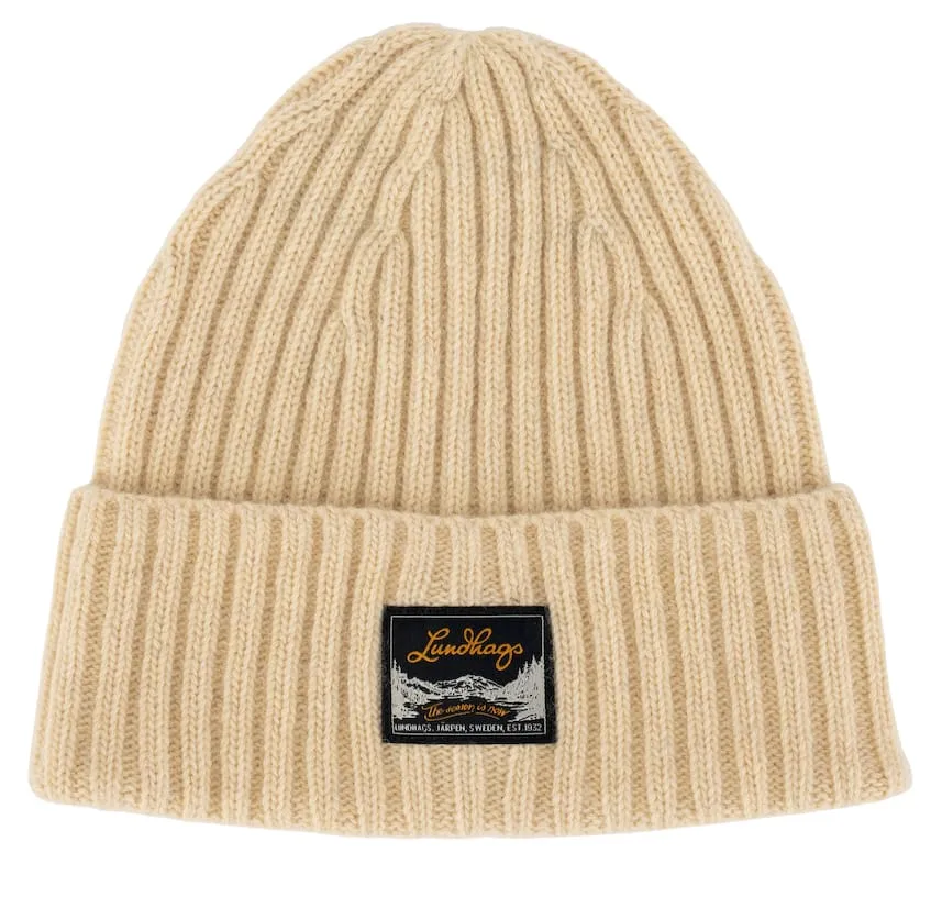 Lundhags Knak Wool Beanie Sand
