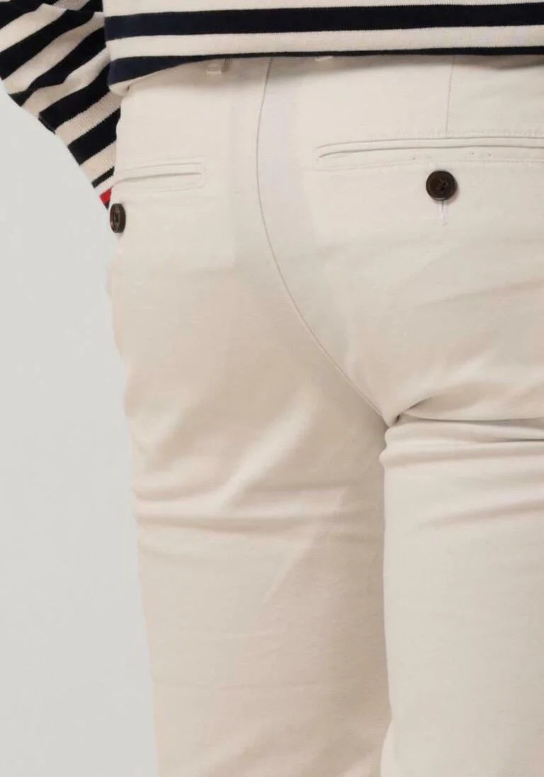 TOMMY HILFIGER witte tommy hilfiger chino bleecker chino 1985 pima cotton