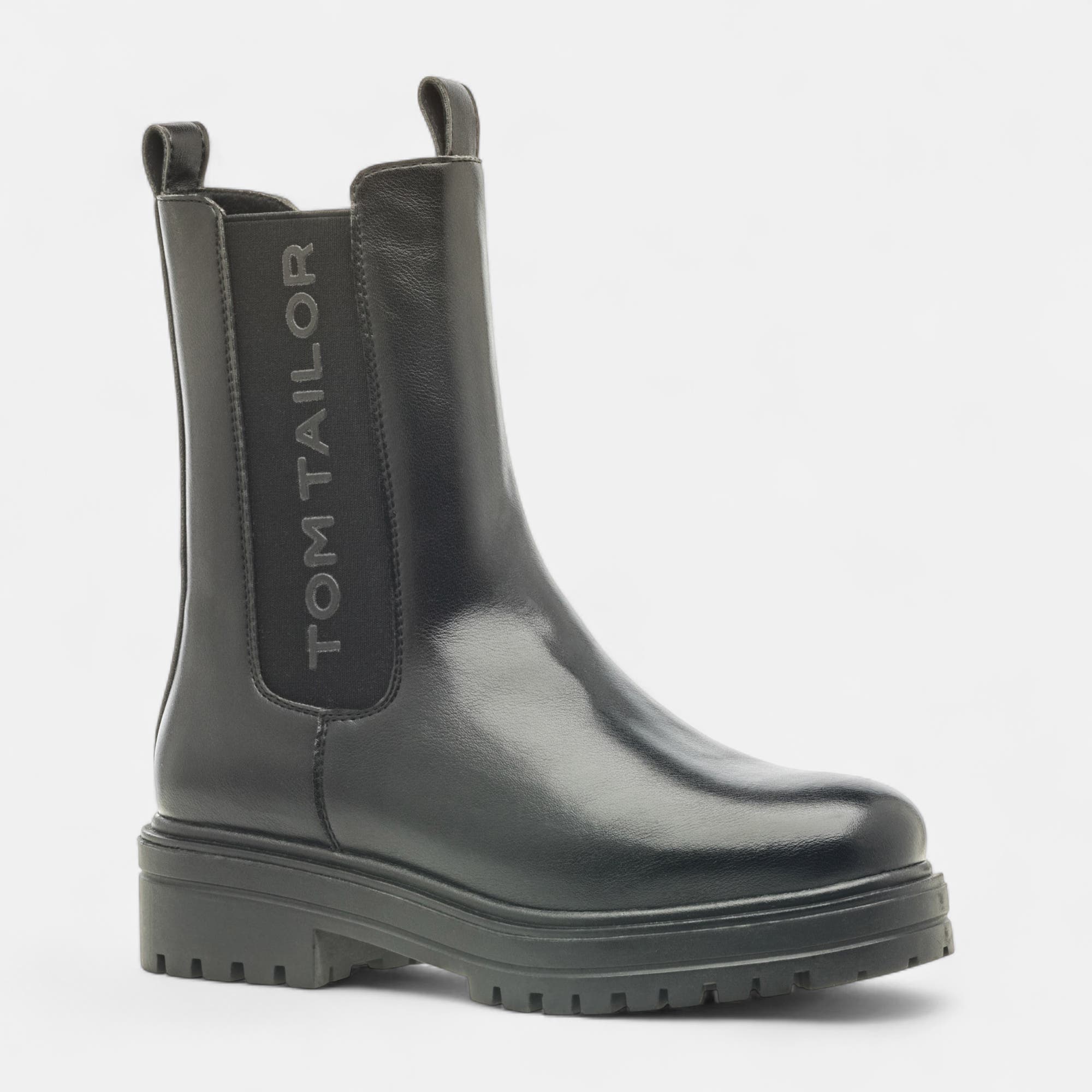 Boots chelsea Femme noir