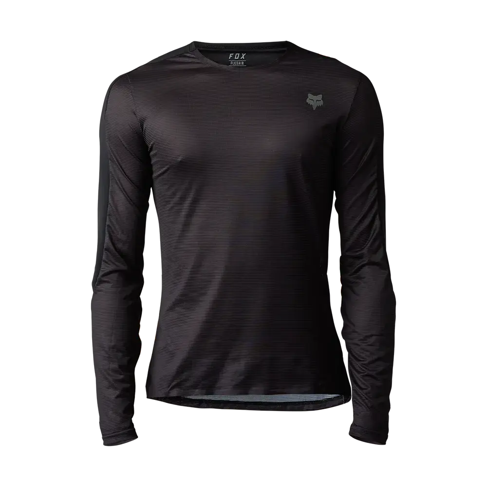 Fox Flexair Ascent MTB Fietsshirt Lange Mouwen Zwart/Grijs Heren
