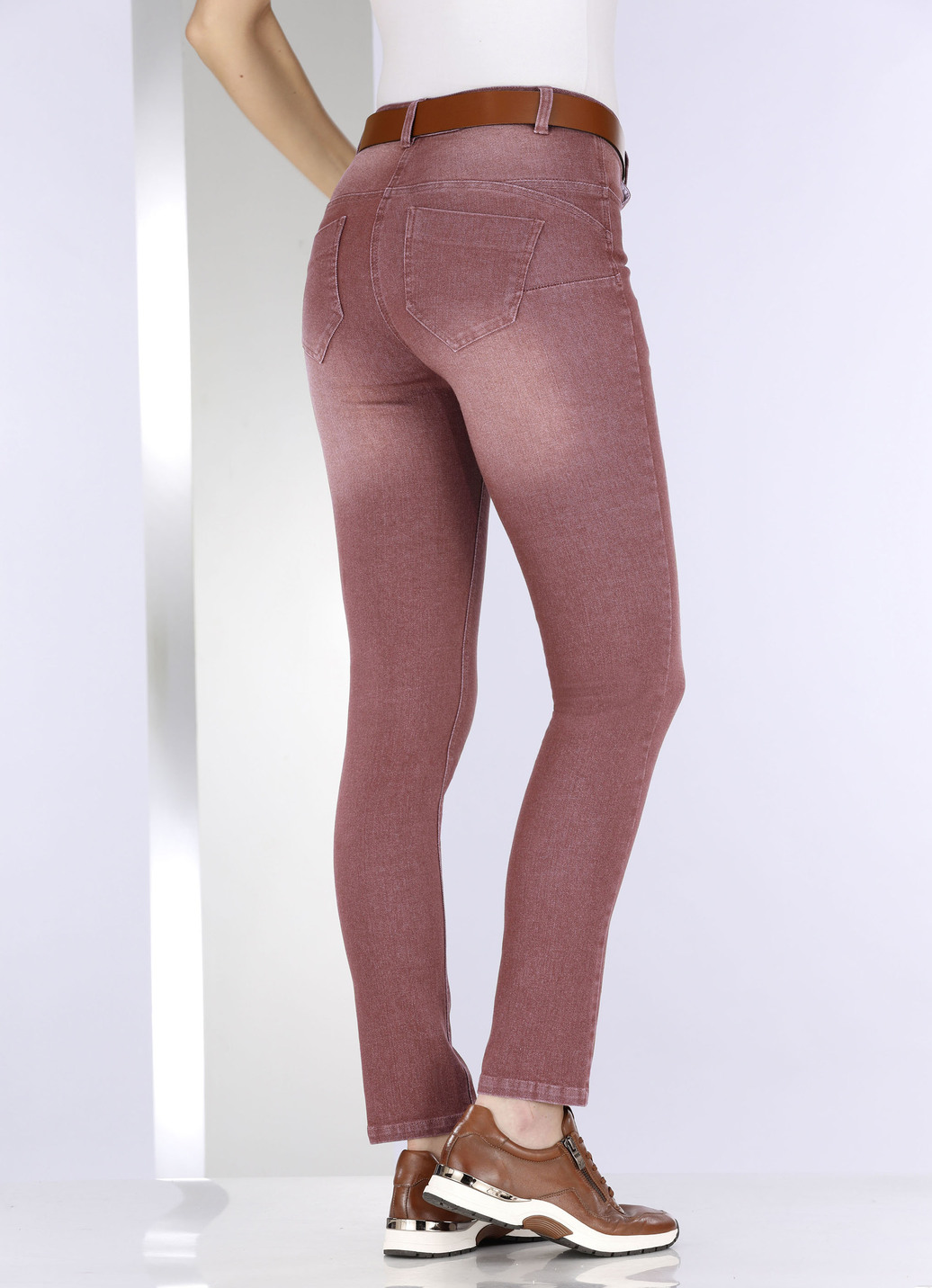 Jeans mit Push-up-Effekt
