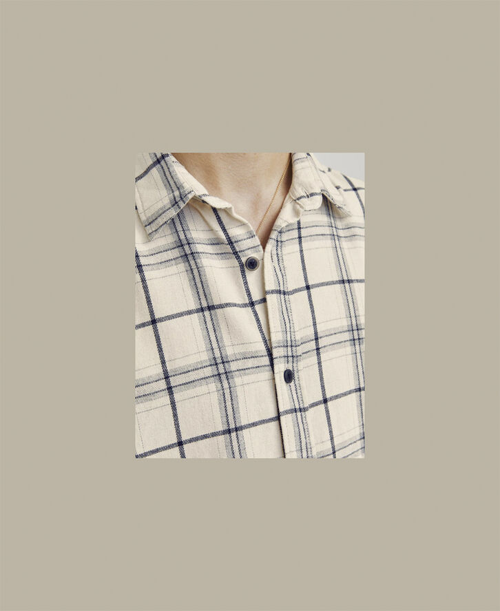 JJ-REBEL JREBCHASE CHECK SHIRT LS Moonbeam