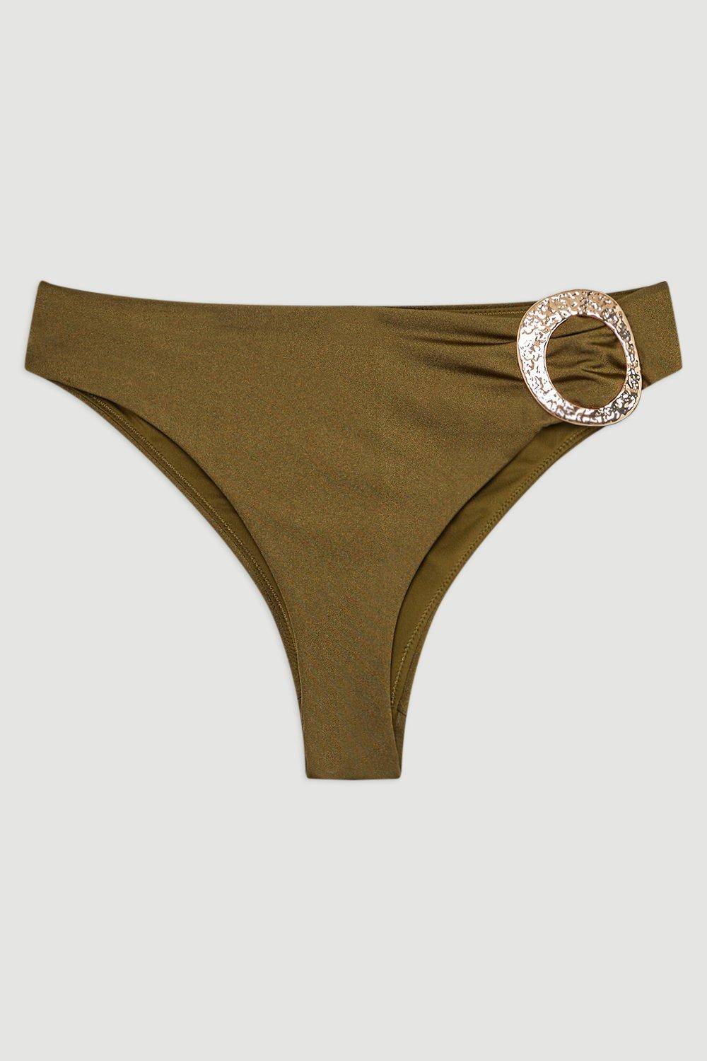 KarenMillen Bikini bas à détails Slinky