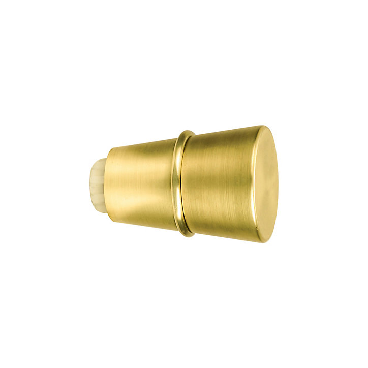 Embout cône pour barre à rideau GoodHome avec anneau or 19 mm Elasa or