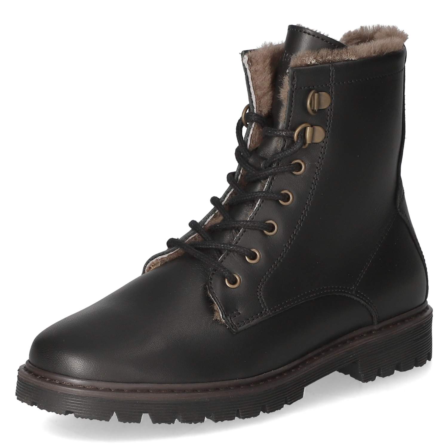 bisgaard Winterstiefeletten MAIA LAMB - black