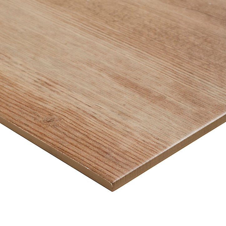 Carrelage extérieur Norwegio marron clair 30 x 60 cm