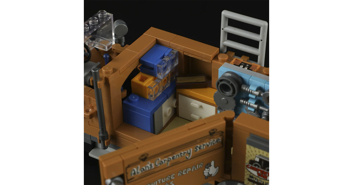 LumibricksVehicle - Carpentry Van Constructiespeelgoed  (F9030)