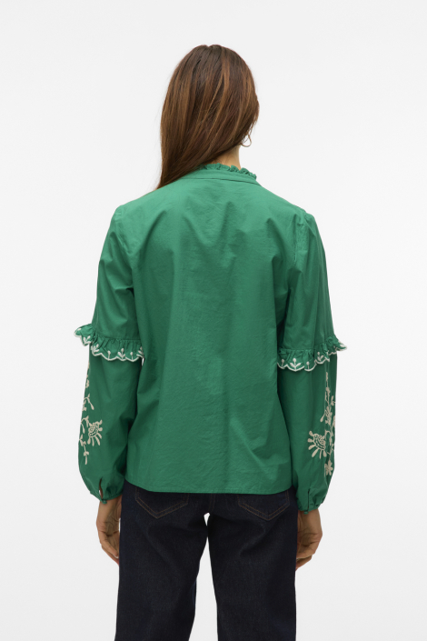 Vero Moda groene dames blouse