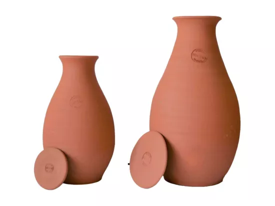 Ollas à enterrer en argile Potager 4 litres
