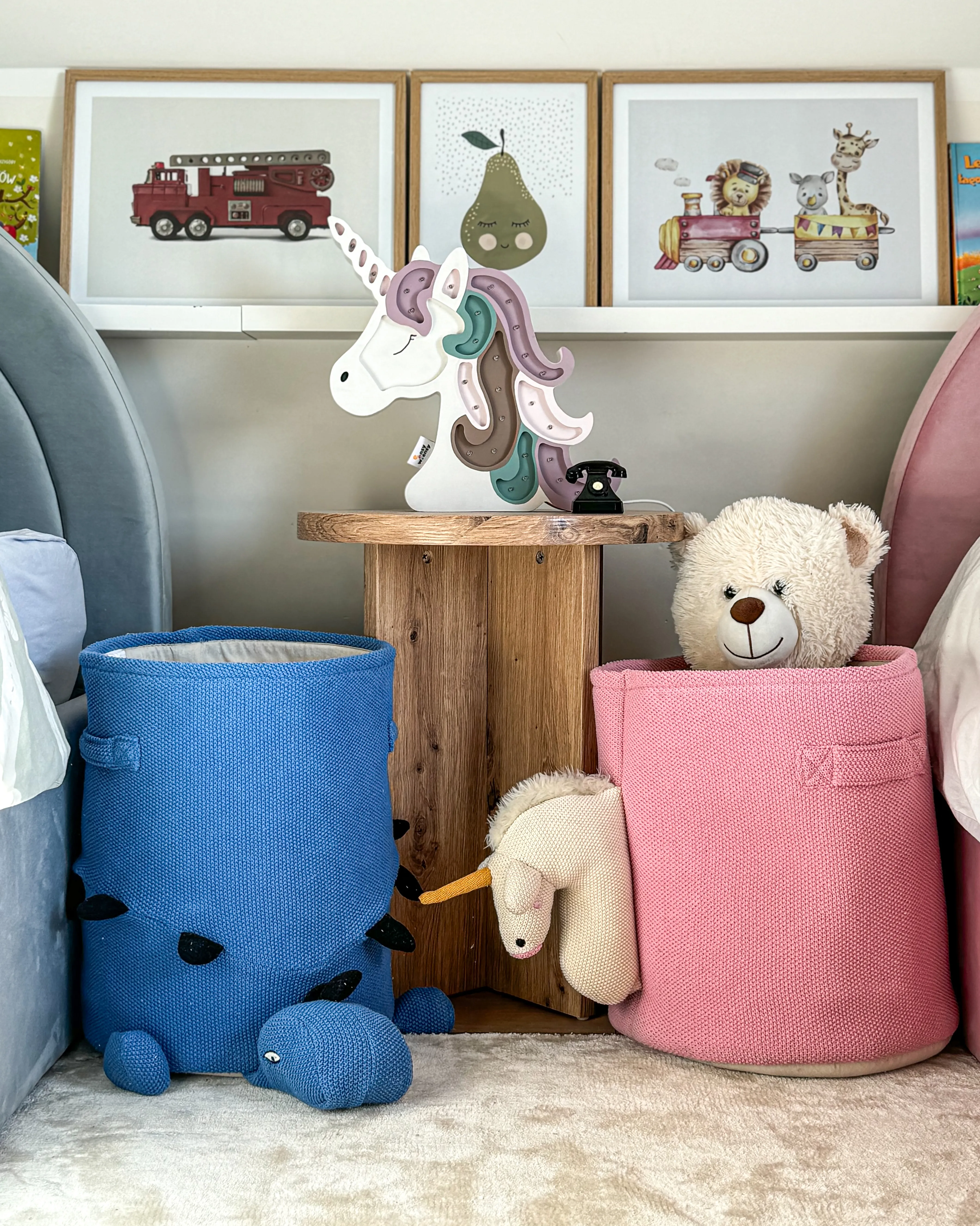 Kindermand Eenhoorn NARROTI Katoen Roze
