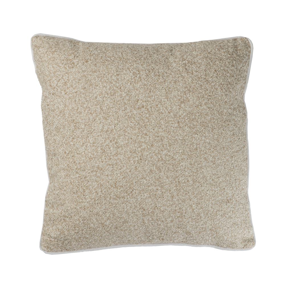 Sierkussen cottonmix melange natural 50x50 cm