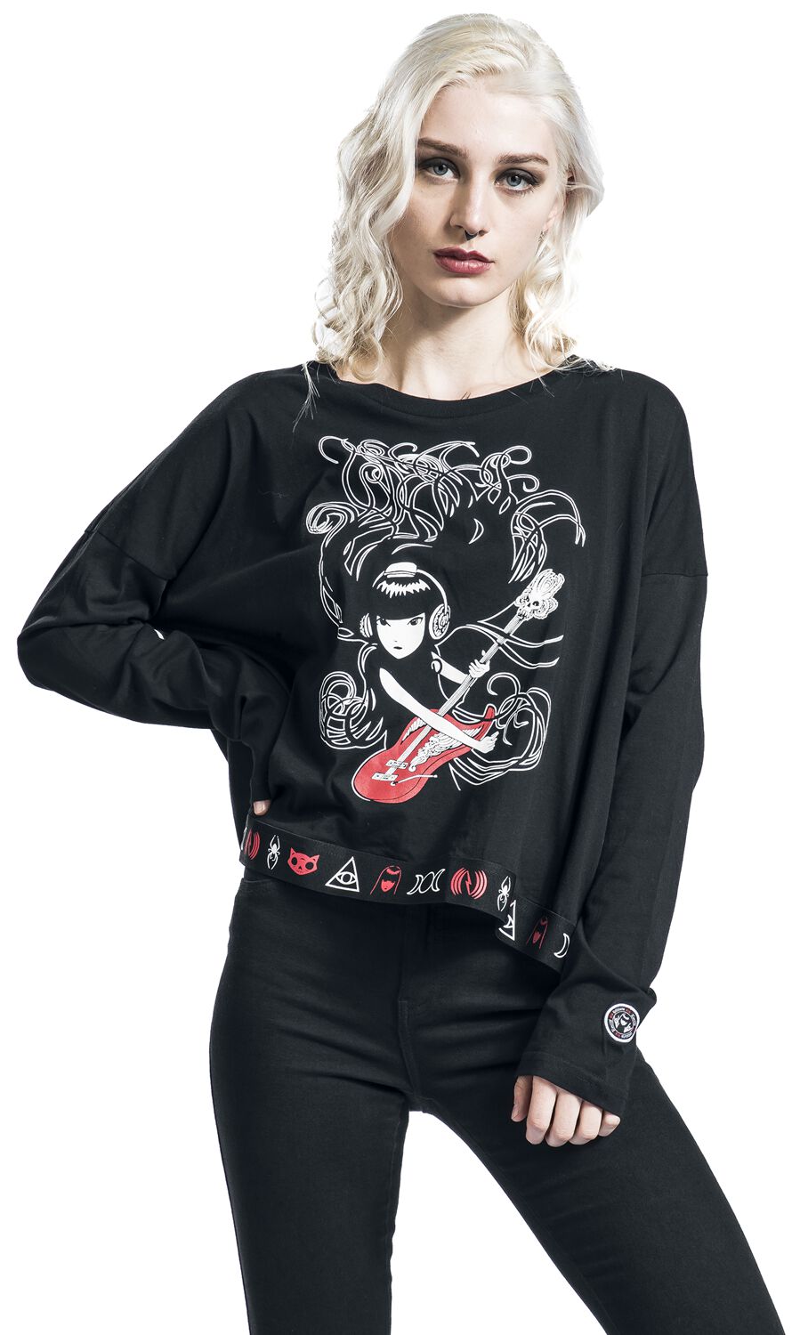 Gothicana X Emily the Strange | Gothicana by EMP T-shirt manches longues