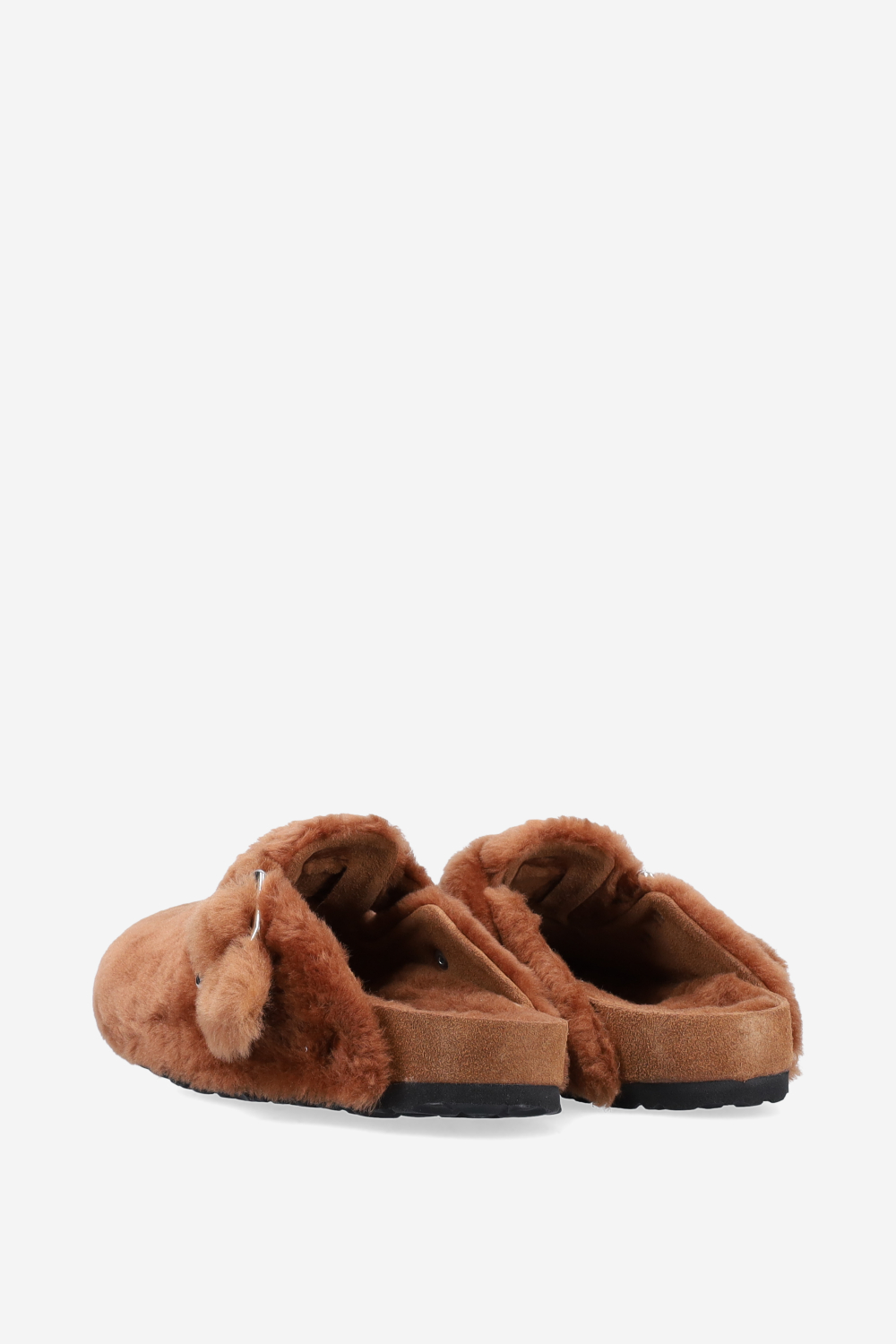 Boston shearling clogs