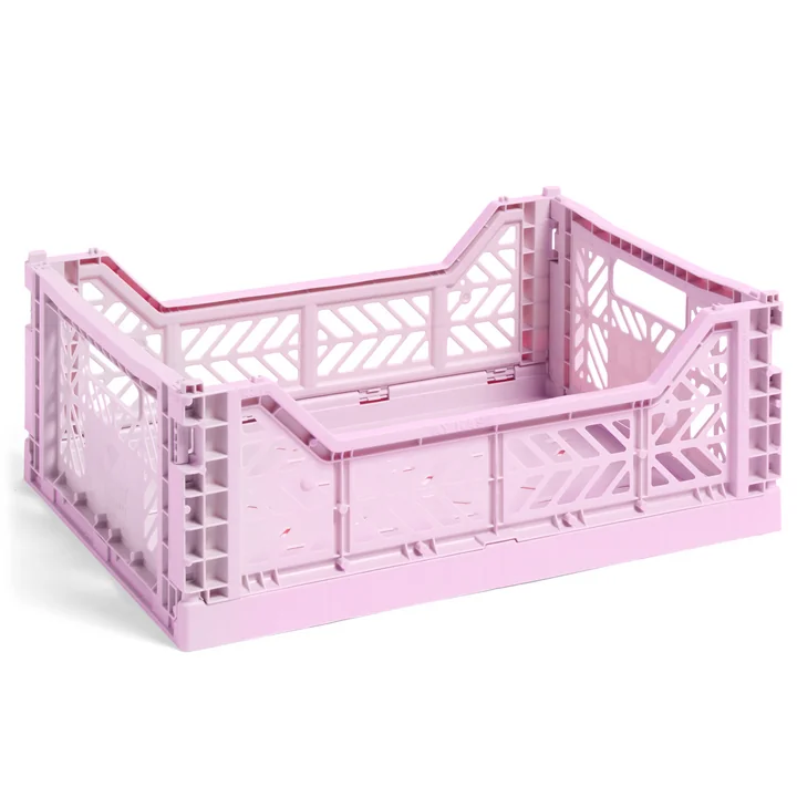 HAY - Colour Crate Korb M, 40 x 30 cm, lavendel
