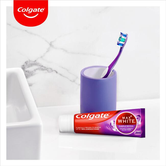 Colgate Max White Purple Reveal Tandpasta 75 ML