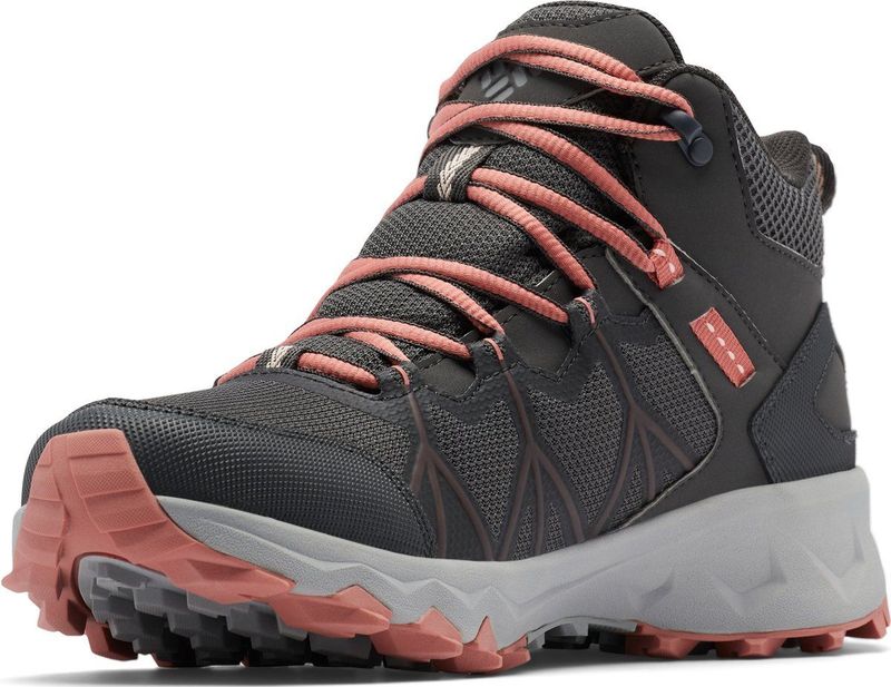 Columbia - Peakfreak 2 Mid Outdry - Halfhoge Wandelschoenen - Grijs - Leer/Textiel