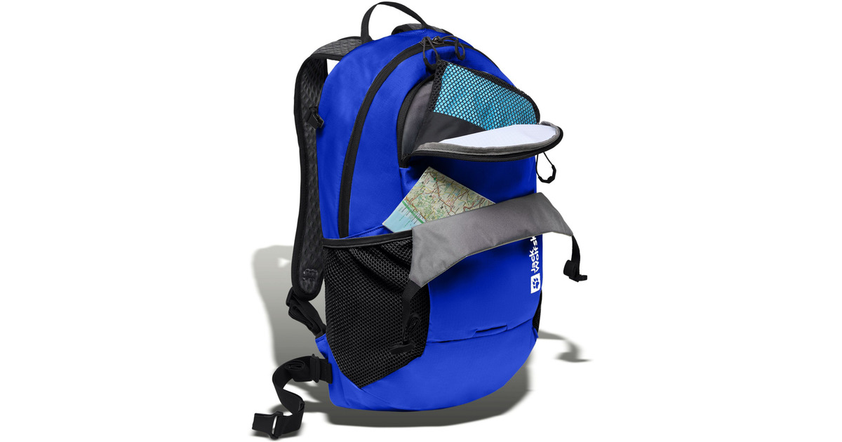 Jack WolfskinVELOCITY 20 rugzak  (Blauw/zwart)