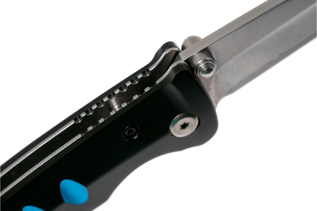Mcusta MC-41C Katana, zwart/blauw, herenmes