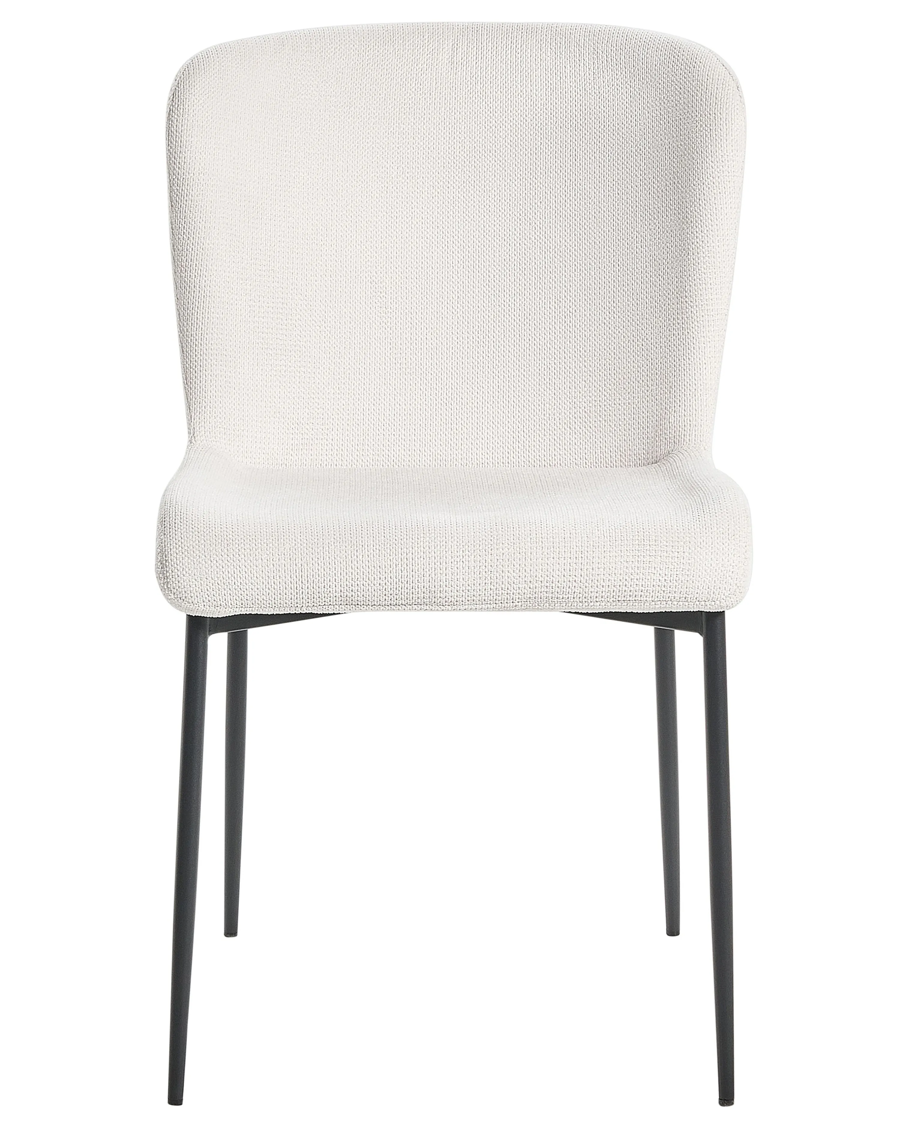 Set van 2 eetkamerstoelen ADA Gebroken wit