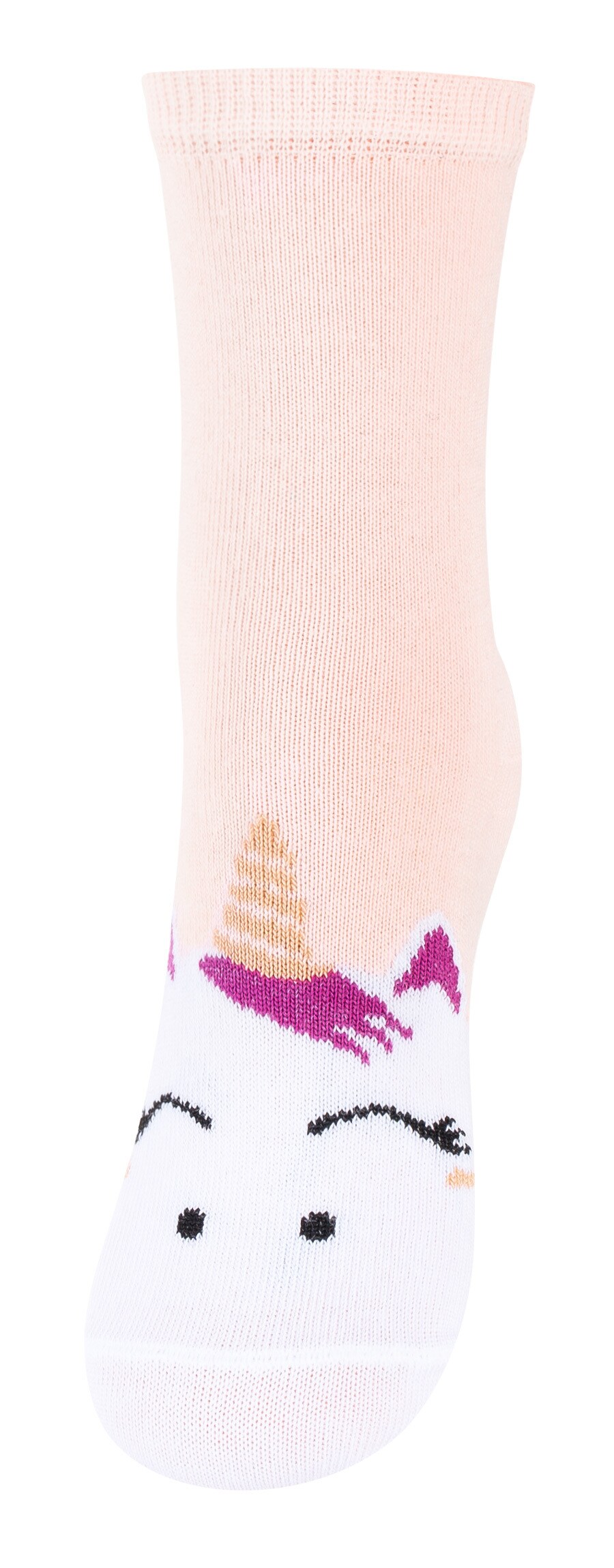 Cotton Prime® 6 Paar Kinder Socken - Einhorn