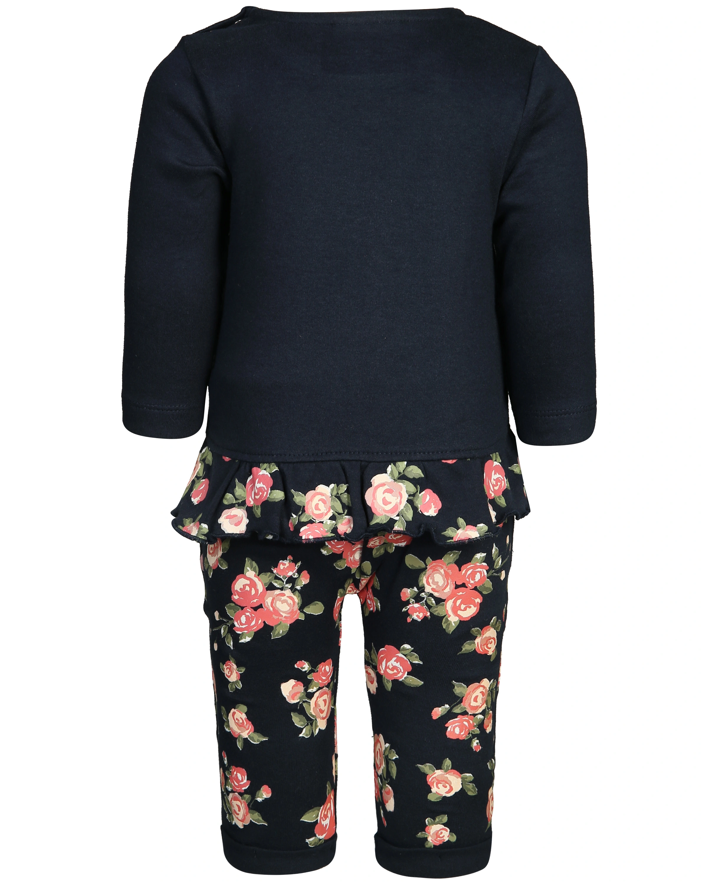 Langarmshirt ROSE mit Hose in dunkelblau