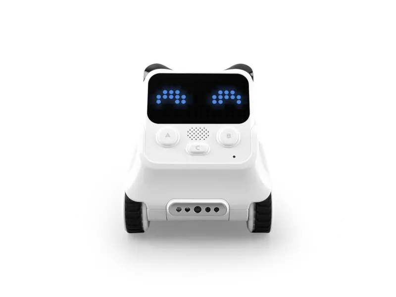 Makeblock Codey Rocky, Programmerbar robot, 6 År, Bluetooth / Wi-Fi, 950 mAh, Hvid, 295 g