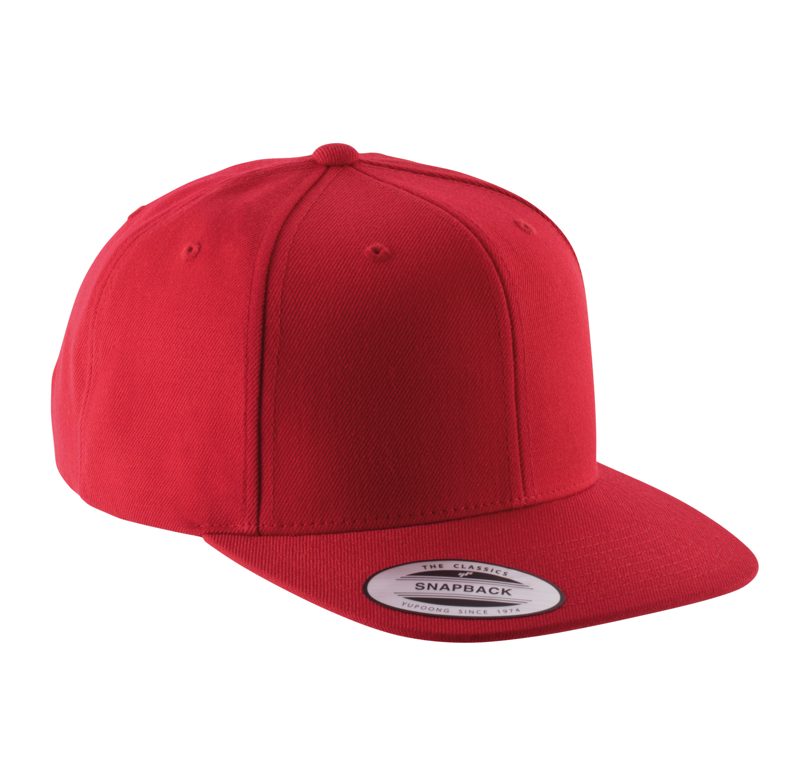 K-up KP910 - Casquette visière plate - 6 panneaux