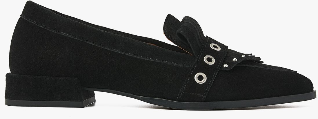 zwarte via vai loafers jazz emily