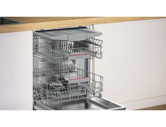 BOSCH - Lave vaisselle tout integrable 60 cm SMV6ZCX10E, Série 6, Zeolith, 6 programmes, 40 db