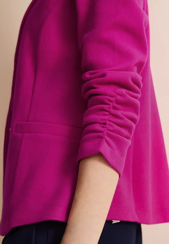 Basic Blazer mit Raffungen - smell of rose