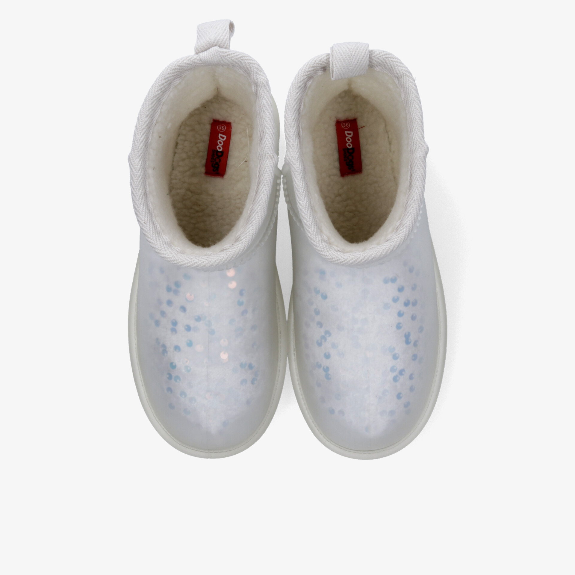 DooDogs Kinder Gummistiefel weiß