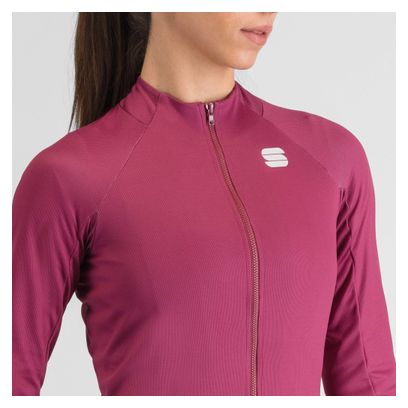 Maillot Manches Longues Femme Sportful Matchy Thermal Violet