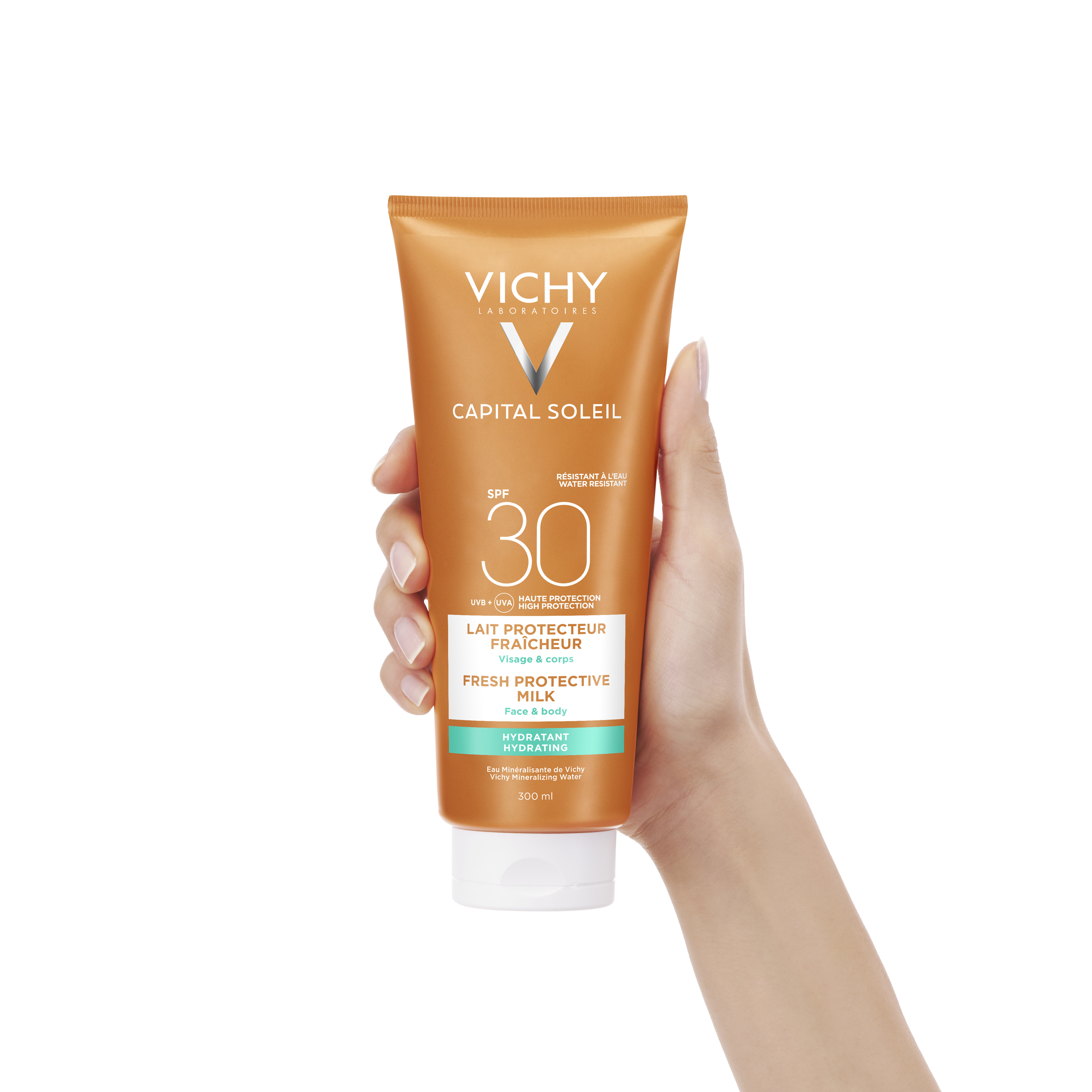 Vichy Capital Soleil Sonnenschutz-Milch<br>300 ml, Tube, Milch, LSF30