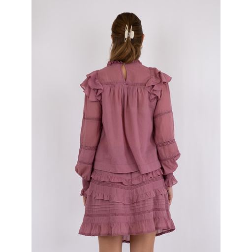Neo Noir Sarna S Voile Bluse, Evening Rose, 40