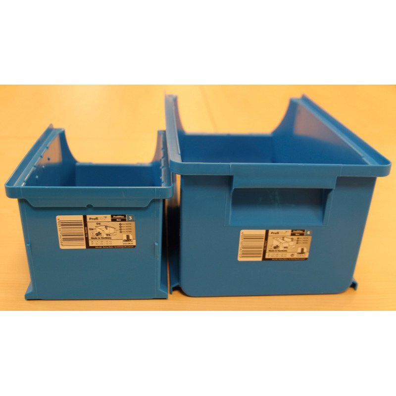 Bac à bec gerbable ProfiPlus Box 4 Allit, bleu