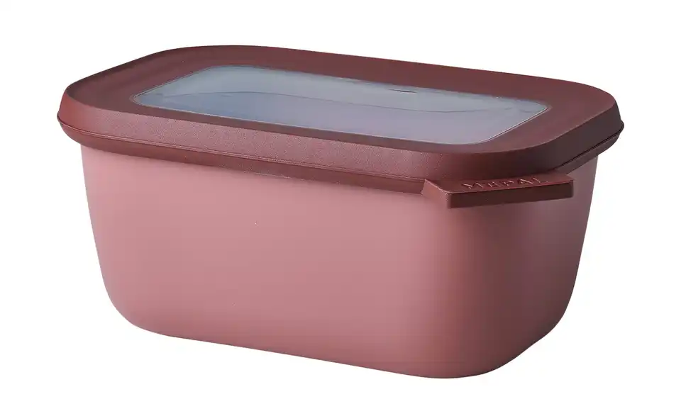 Mepal Multischüssel Cirqula Rosa Rechteckig 0,75 l